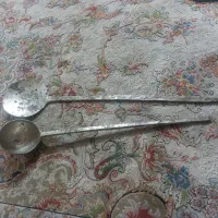 کفگیر ملاقه مسی
