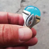 انگشتر زیبا نقره