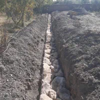 دیوارکشی دور باغ با مصالح صفر تا صد|خدمات پیشه و مهارت|ارومیه, |دیوار