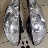۲ جفت چراغ جلو پژو ۲۰۶ چهارعدد هستن