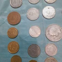 ۱۷۰۰عددانواع سکه واسکناس جدیدقدیمی وخارجی نو وکهنه|کلکسیون سکه، تمبر، اسکناس|اصفهان, خواجه عمید|دیوار