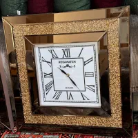 ساعت دیواری ۳ تیکه برنز