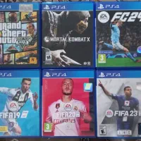 دیسک فیفا و مورتال و gta نو کلکسیونی