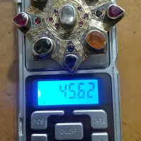 مدال یاقوت نقره|جواهرات|شیراز, ریاستی|دیوار