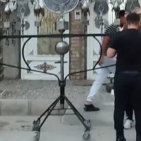 چهار پایه چرخ دار علامت محرم