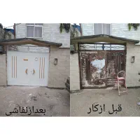 نقاشی و رنگ آمیزی ساختمان + سرامیک کاری|خدمات پیشه و مهارت|رشت, گلسار|دیوار