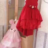 لباس مجلسی دخترانه دو عدد