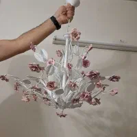 ست ساعت و دو عدد لوستر نو نو|لوستر و چراغ آویز|کرج, باغستان|دیوار