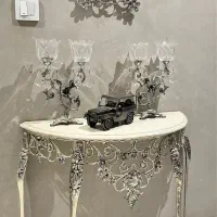 آینه شمعدان فلزی شیک و خاص|آینه|رشت, پیرسرا|دیوار