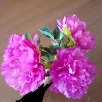 ۳شاخه گل بنفش بزرگ|گل مصنوعی|ایلام, |دیوار