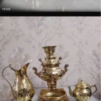 سرویس سماور برنجی|سماور، چایساز، قهوهساز|تهران, مشیریه|دیوار