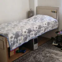 ۲ تخت باهم تمام mdf|تخت و سرویس خواب|تهران, فاطمی|دیوار