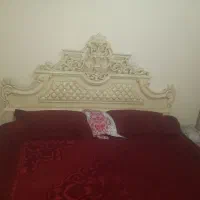 سرویس خاب تخت دونفره،میز ارایش،۲تا عسلی|تخت و سرویس خواب|وحیدیه, |دیوار