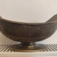 کشکول بسیار قدیمی منقش- صفوی