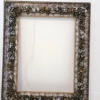 قاب عکس چوبی