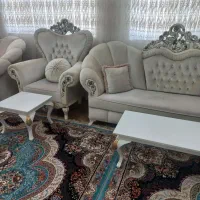 مبل راحتی کلاسیک ۸نفره/مبلمان/مبل/جلو مبلی/کیفیتA|مبلمان خانگی و میز عسلی|میاندوآب, |دیوار