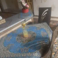 میزارایش ومیزناهارخوری ودوتا کشو همه باهم یک ملیون|میز و صندلی غذاخوری|لردگان, |دیوار