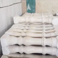 فروش انواع سنگ نرده صراحی گرد ومربع و پادری|مصالح و تجهیزات ساختمان|قم, زاویه|دیوار