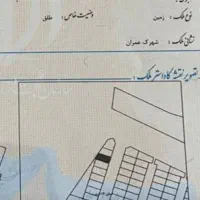 فروش زمین شمالی 193متر - دو کله- بر 10 متر-عمران
