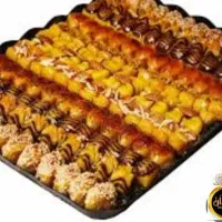 انواع شیرینی باقلوایی و آلمانی و نخودی