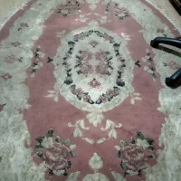 فرش بیضی کویر سالم نیاز به شستشو داره