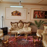 مبل اسلطنتی راحتی چوب راش ست میزعسلی درحدنو|مبلمان خانگی و میز عسلی|ملایر, |دیوار