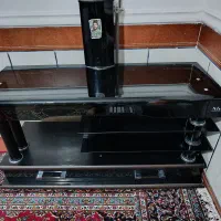 میز تلویزیون شیشه ای