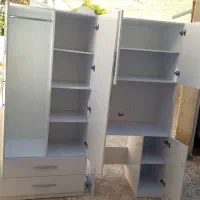 کمد ایستاده دوتایی|جاکفشی، کمد، دراور|مهاباد (آذربایجان غربی), |دیوار