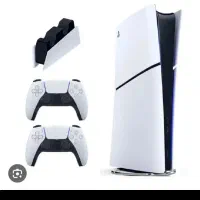ps5 اسلیم دیجیتال + ۲ دسته اصل + دسته شارژ کن