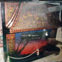 بخاری طرح شومینه در حد نو