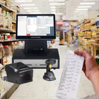 سوپر مارکت صندوق فروشگاهی بارکداسکنر فاکتور زن|فروشگاه و مغازه|اصفهان, خواجو|دیوار
