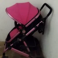 کالسکه دخترونه در حد نو تمیز