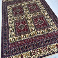 فرش دستبافت گل ابریشم قشقایی/اقساطی|فرش|مشهد, فلسطین|دیوار