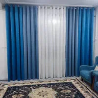 شستشو پرده و اتو بخار و نصب آن درمحل|خدمات نظافت|اهواز, سپیدار|دیوار