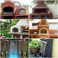 باربیکیو شومینه الاچیق|مصالح و تجهیزات ساختمان|قصرشیرین, |دیوار