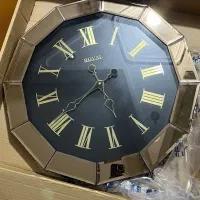 ساعت دیواری ایینه ی|ساعت دیواری و تزئینی|ماسال, |دیوار