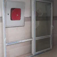 درب upvc با پنجره های دوجداره