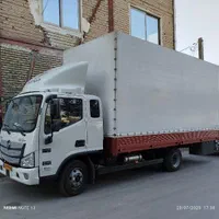 اتوبار باربری زمرد بار  باماشین مصقف 6 متری