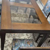 میز ناهارخوری ۶ نفره چوب راش ،بسیار شیک و محکم|میز و صندلی غذاخوری|تهران, تهرانویلا|دیوار