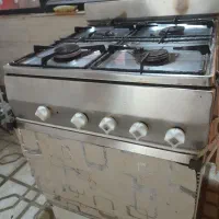 گاز فر دار قدیمی چهار شعله