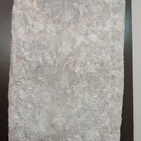 پارچه حریر مهره ای سنگین