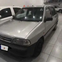 پراید مدل 92 بدون آفتاب سوختگی ماشین تمیز