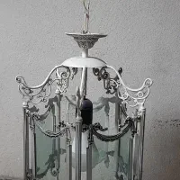 لوستر برنزی|لوستر و چراغ آویز|اراک, |دیوار