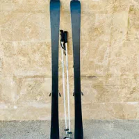 اسکی الپاین سالومون Salomon قد158Cm+باتوم Atomic|ورزشهای زمستانی|تهران, زعفرانیه|دیوار