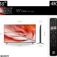 تلوزیون ۵۵ اینچ سونی x90j 4k|تلویزیون و پروژکتور|تهران, هفده شهریور|دیوار