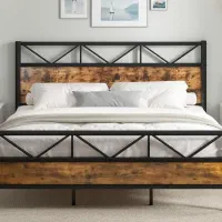 تخت خواب فلزی چوبی سرویس خواب کد۶۷۱|تخت و سرویس خواب|تهران, شهرک صادقیه|دیوار