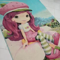 فرش اتاق کودک دخترانه