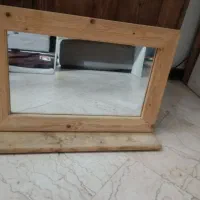 آینه چوبی دست ساز