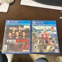 بازی فارکرای۴ و پی اس۲۰۱۸ farcry4 pes2018 ps4 ps5