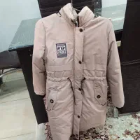 کاپشن کلاه دار دخترونه،دوجفت موجوداست